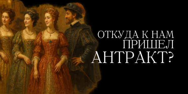 Откуда к нам пришёл антракт?